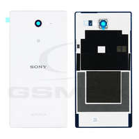 GSMOK Akkumulátor ház Sony Xperia M2 D2303 fehér 78p7110002n Eredeti szervizcsomag