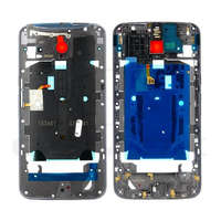 GSMOK Középső Borítás Motorola Moto X2 / X 2Nd Gen Grey 01018355001 Eredeti Szervizcsomag