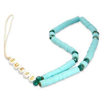 Guess Guess feliratos telefonzsinór kék Heishi gyöngyök