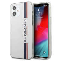 U.S. Polo Assn. US Polo USHCP12SPCUSSWH iPhone 12 mini 5,4" fehér Tricolor Collection tok