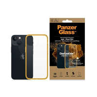 PanzerGlass PanzerGlass ClearCase iPhone 13 Mini 5.4" antibakteriális katonai osztályú narancs tok