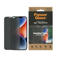 PanzerGlass PanzerGlass Ultra-Wide Fit iPhone 14 / 13 Pro / 13 6,1" Privacy Screen Protection antibakteriális képernyővédő fólia