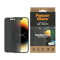 PanzerGlass PanzerGlass Ultra-Wide Fit iPhone 14 Pro 6,1" Privacy Screen Protection antibakteriális képernyővédő fólia