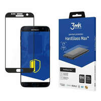 3MK 3MK HardGlass Max Samsung G935 S7 Edge fekete teljes képernyős üveg kijelzővédő fólia