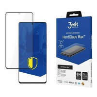 3MK 3MK HardGlass Max Samsung G985 Samsung Galaxy S20 Plus fekete, teljes képernyős üveg ujjlenyomatmentes kijelzővédő fólia