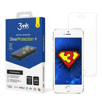 3MK 3MK Silver Protect+ iPhone 5/5S/SE nedves felvitelű antimikrobiális képernyővédő fólia