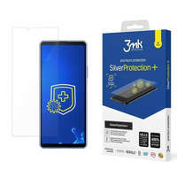 3MK 3MK Silver Protect+ Sony Xperia 10 III 5G nedves felvitelű antimikrobiális képernyővédő fólia