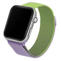 Beline Beline Apple Watch fém óraszíj 42/44/45/49mm zöld/lila