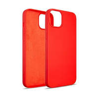Beline Beline Etui szilikon iPhone 14 Plus / 15 Plus 6.7" piros tok