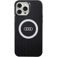 AUDI Audi AU-IMLMIP13P-Q5/D2-BK IML Big Logo MagSafe-kompatibilis keménytok iPhone 13/13 Pro - fekete