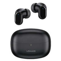 USAMS USAMS Bluetooth fülhallgató 5.1 TWS BH sorozat vezeték nélküli fekete BHUBH01