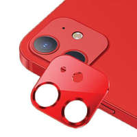 USAMS USAMS Camera Lens edzett üveg iPhone 12 kameralencsére fém piros BH703JTT03 (US-BH703)