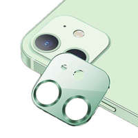 USAMS USAMS Camera Lens edzett üveg iPhone 12 mini kameralencsére fém zöld BH706JTT04 (US-BH706)