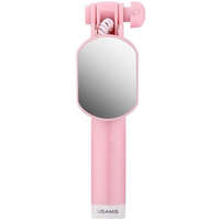 USAMS USAMS Selfie bot Mini Mirror 3,5mm rózsaszín ZB3002 (US-ZB030)