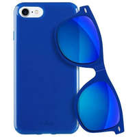 Puro Puro Sunny Kit Tok iPhone 7/8 SE 2020 / SE 2022 kék tok + napszemüveg