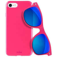 Puro Puro Sunny Kit Tok iPhone 7/8 SE 2020 / SE 2022 rózsaszín tok + napszemüveg