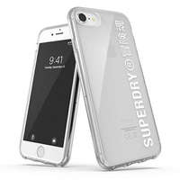 SuperDry SuperDry Snap iPhone 6/6s/7/8/SE 2020 / SE 2022 átlátszó fehér tok