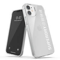 SuperDry SuperDry Snap iPhone 12 mini átlátszó fehér tok