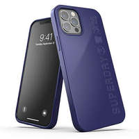 SuperDry SuperDry Snap iPhone 12/12 Pro biológiailag lebomló kék tok