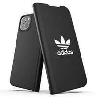 Adidas Adidas OR Booklet Case BASIC iPhone 13 6,1" fekete-fehér tok