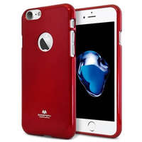 Goospery Mercury Jelly Case iPhone X piros tok precíz kivágásokkal