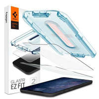 Spigen Spigen Glas.TR iPhone 12/12 Pro 6,1" 2-Pack "EZ FIT" Edzett üveg képernyővédő fólia