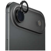 UNIQ UNIQ Optix Aluminum Camera Lens Protector kamera lencse védő fólia fekete szegéllyel applikátorral iPhone Air