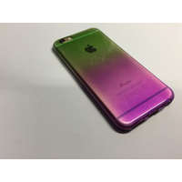 GSMLIVE iPhone 6 6S (4,7") zöld és lila színű 0,3mm ultra vékony szilikon tok