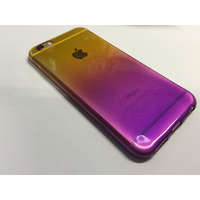 GSMLIVE iPhone 6 6S (4,7") sárga és lila színű 0,3mm ultra vékony szilikon tok