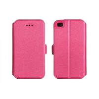 GSMLIVE HTC One3 M9 Rózsaszín szilikon keretes könyvtok