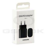 Samsung Fali töltő Samsung Ep-Ta800Nbegeu 25W Usb-C gyors töltés fekete eredeti dobozban