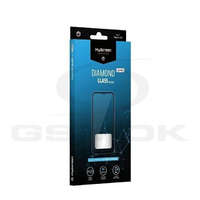 MyScreen Samsung A536 A53 5G - Myscreen Diamond edzett üveg teljes képernyős kijelzővédő fólia fekete