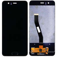 Rmore Rmore LCD kijelző érintőpanellel és előlapi kerettel és Home gombbal Huawei Ascend P10 [Vtr-L09/Vtr-L29] fekete