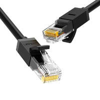 UGREEN UGREEN NW102 Ethernet RJ45 hálózati kábel, Cat.6, UTP, 15 m (fekete)
