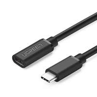 UGREEN Hosszabbító USB-C 3.1 UGREEN kábel, 4K, 60 W, 0,5 m (fekete)