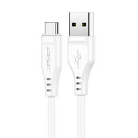 Acefast USB és USB-C Acefast C3-04 kábel, 1,2 m (fehér)