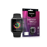 MyScreen Protector Apple Watch Series 3 (42 mm) ütésálló képernyővédő fólia - MyScreen Protector AntiCrash Shield Edge3D - 2 db/csomag - átlátszó