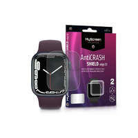 MyScreen Protector Apple Watch Series 7/Series 8 (41 mm) ütésálló képernyővédő fólia - MyScreen Protector AntiCrash Shield Edge3D - 2 db/csomag - átlátszó