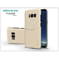 Nillkin Samsung G955F Galaxy S8 Plus hátlap képernyővédő fóliával - Nillkin Frosted Shield - arany