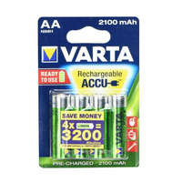Varta Újratölthető akkumulátor Varta R6 2100 mAh (AA) 4 PCS