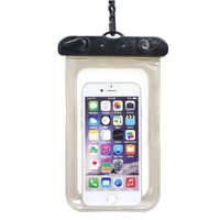 OEM Vízálló mobiltelefon táska műanyag záró - fekete telefontok