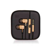 OEM HF Stereo fülhallgató gold box metal MI