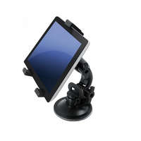 OEM Autós tartó tablet - Universal 7" - 10" (2in1 - szélvédő és a fejtámla) (AX-01), fekete