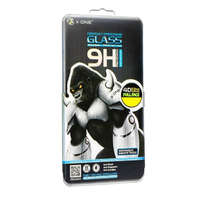 X-One Protector LCD X-ONE - Samsung Galaxy S20 Ultra 4D (tok barát,ezért picit kisebb méretű) Full Face fekete Edzett üveg tempered glass 9H üvegfólia