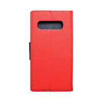 OEM Fancy flipes tok Samsung Galaxy A42 5G piros / sötétkék telefontok