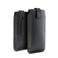 OEM Forcell Pocket Carbon tok - 06 méret - Nokia C5 / E51 / E52 / 515 Samsung S5610