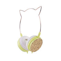 OEM Fejhallgató macska fülmodell ylfs-22 jack 3,5 mm arany