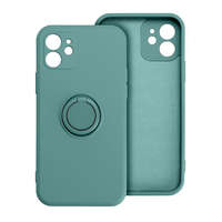 OEM SILICONE RING Case IPHONE 15 fekete tok