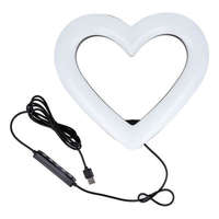 OEM Led RING / Heart Stream RGB lámpa 10 hüvelykes tartó mobil + állvány JM26-10