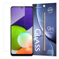 Rexdigital Samsung Galaxy A22 (4G LTE) karcálló edzett üveg Tempered Glass kijelzőfólia kijelzővédő fólia kijelző védőfólia eddzett SM-A225